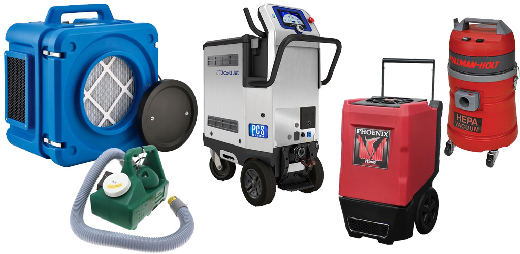 Mold Removal Equipment used by AZ Mold Experts